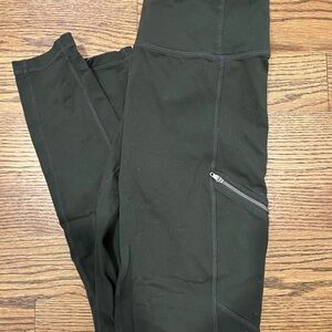 Athleta Dark Green Leggings